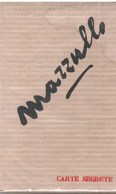 AUTORITRATTO MAZZULLO raro