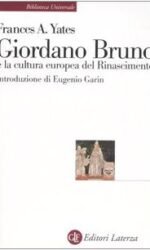 Giordano Bruno e la cultura europea del Rinascimento