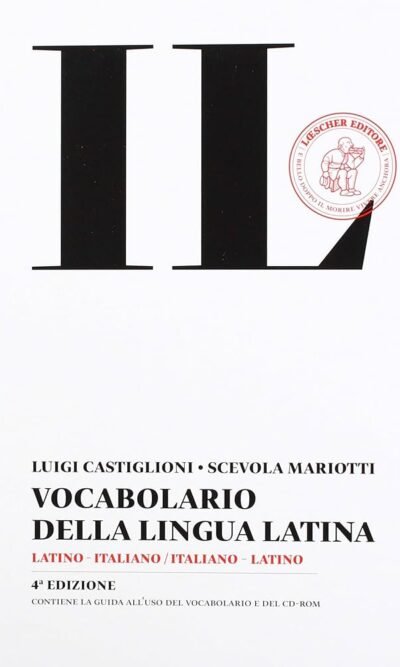 VOCABOLARIO DELLA LINGUA LATINA LATINO ITALIANO