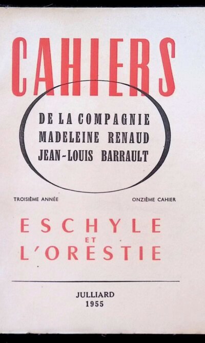 JEAN-LOUIS BARRAULT UNE VIE POUR LE THEATRE raro