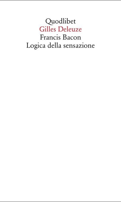 FRANCIS BACON LOGICA DELLA SENSAZIONE
