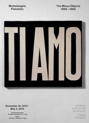 Michelangelo Pistoletto: The Minus Objects 1965-1966