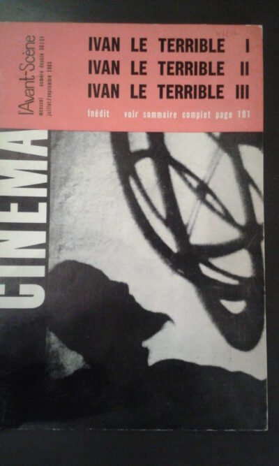 IVAN LE TERRIBLE I II III L'AVANT SCENE