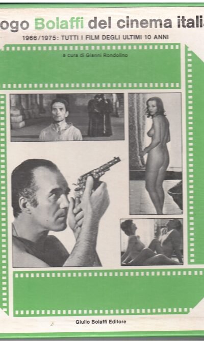 CATALOGO BOLAFFI DEL CINEMA ITALIANO 1966/1975 rar