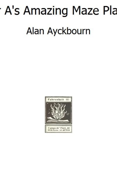 Mr A's Amazing Maze Plays