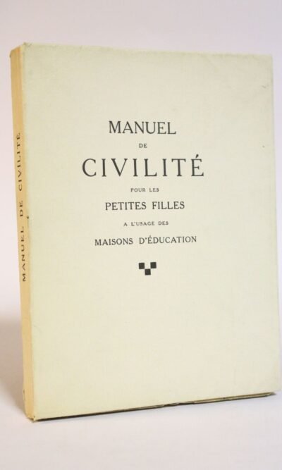 MANUEL DE CIVILITE' POUR LES PETITES FILLES