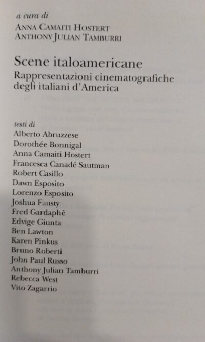 Scene italoamericane: rappresentazioni cinematografiche degli italiani d'America