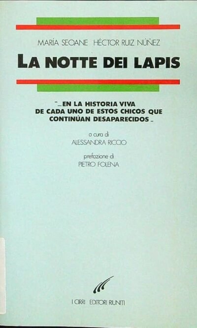 LA NOTTE DEI LAPIS (a cura di Alessandra Riccio)