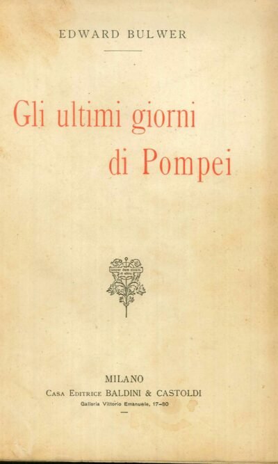 Gli ultimi giorni di Pompei