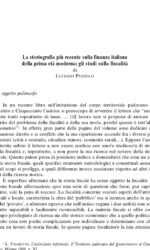 Il debito pubblico pontificio a fine Seicento: i monti camerali