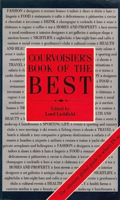 Courvoisier's book of the best