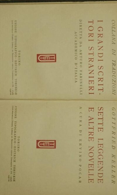 Le sette leggende e altre novelle