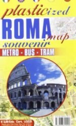 Roma. Plasticized map