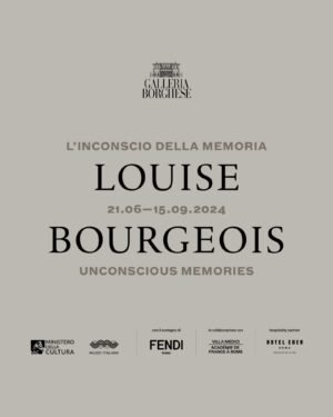 LOUISE BOURGEOIS L'INCONSCIO DELLA MEMORIA