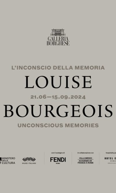 LOUISE BOURGEOIS L'INCONSCIO DELLA MEMORIA