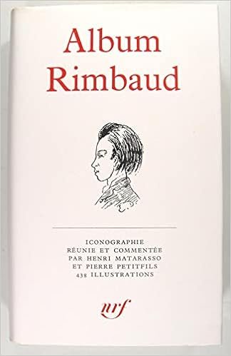 ALBUM RIMBAUD ICONOGRAPHIE Raro 1967