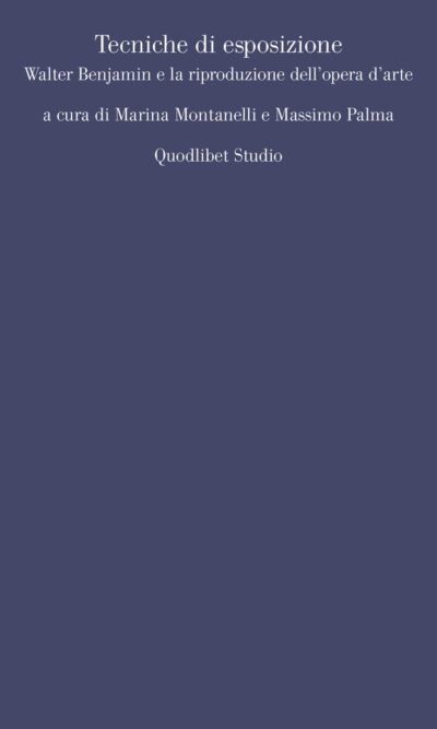 TECNICHE DI ESPOSIZIONE (BENJAMIN E LA RIPR ARTE)