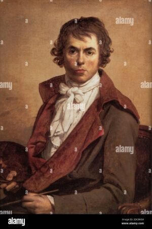 JACQUES-LOUIS DAVID 1748-1825 Raro