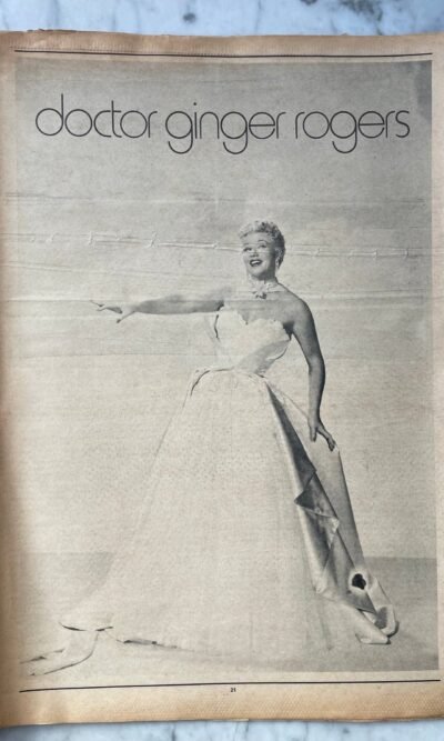 INTERVIEW ANDY WARHOL'S OCT 72 PETER O'TOOLE raro