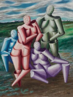 COSTUMI DE CHIRICO GUTTUSO MANZU' raro