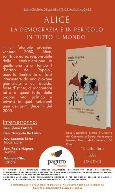 Alice. La democrazia è in pericolo in tutto il mondo