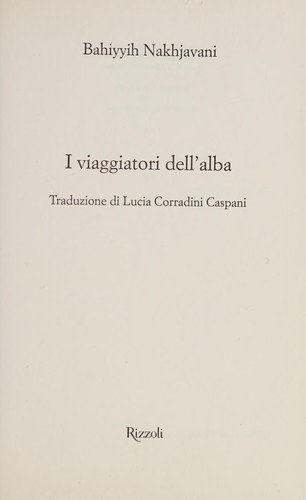 I viaggiatori dell'alba