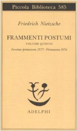 Frammenti postumi