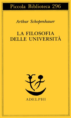 La filosofia delle università