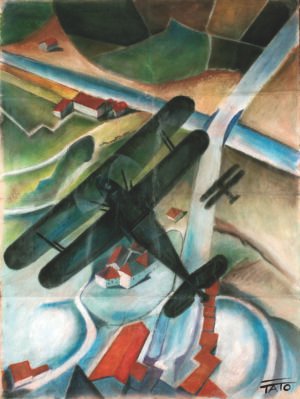 TATO SESSANTA OPERE DEL MAESTRO DELL'AEROPITTURA