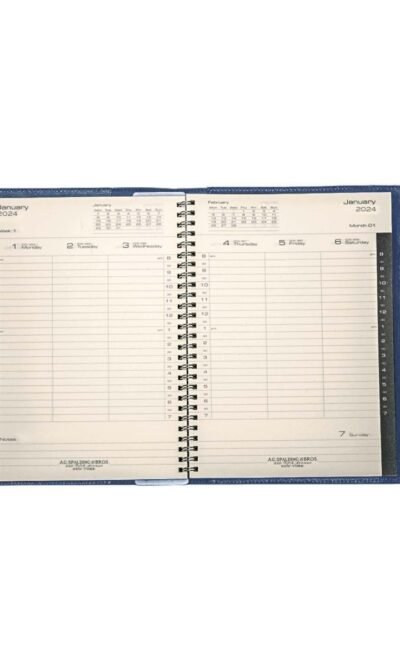 AGENDA SETTIM. MINIMA 2012 AZZURRA