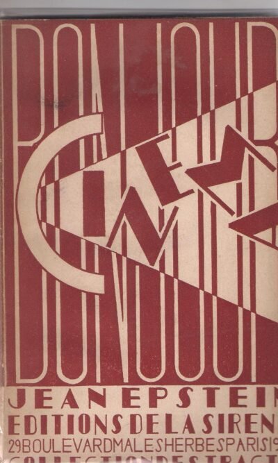 BONJOUR CINEMA rarissimo 1921 1 ediz. francese