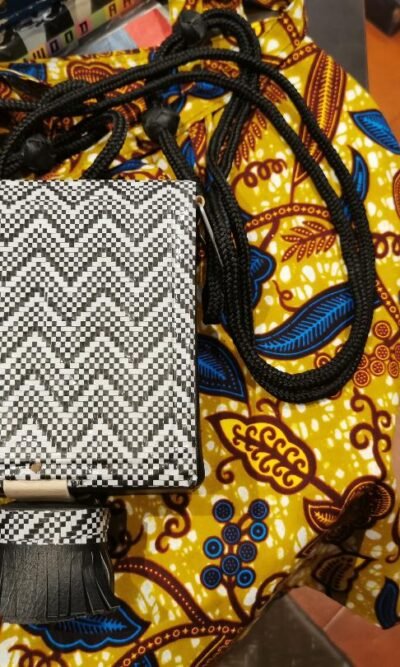 BORSA TALISMANO BAYE FALL PELLE SENEGAL